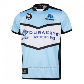 Camiseta Cronulla Sutherland Sharks Rugby 2019 Local