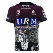 Camiseta Manly Warringah Sea Eagles Rugby 2025 Indigena