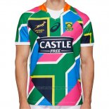 Camiseta Sudafrica Springbok 7s Rugby 2020 Segunda