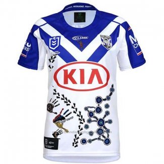 Camiseta Canterbury Bankstown Bulldogs Rugby 2019 Indigena