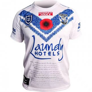 Camiseta Canterbury Bankstown Bulldogs Rugby 2023 ANZAC