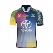 Camiseta North Queensland Cowboys Rugby 2018-2019 Commemorative