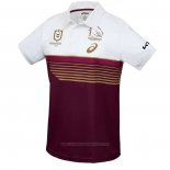Camiseta Polo Brisbane Broncos Rugby 2025 Local