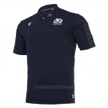Camiseta Polo Escocia 2019-2020 Azul