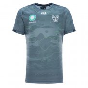 Camiseta Nueva Zelandia Warriors Rugby 2024 Entrenamiento Gris