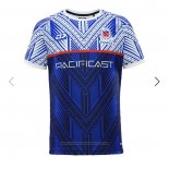 Camiseta Samoa Rugby 2024 Segunda Azul