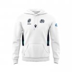 Sudaderas con Capucha Escocia Rugby 2023 Blanco