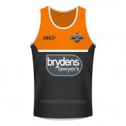 Tank Top Wests Tigers Rugby 2018-2019 Negro Naranja