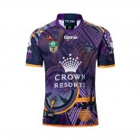 Camiseta Melbourne Storm Rugby 2018-2019 Conmemorative