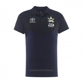 Camiseta Polo North Queensland Cowboys Rugby 2026 Negro