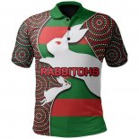 Camiseta Polo South Sydney Rabbitohs Rugby 2021 Indigena