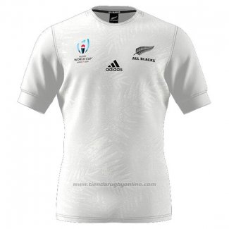 Camiseta Nueva Zelandia All Black Rugby RWC2019 Segunda