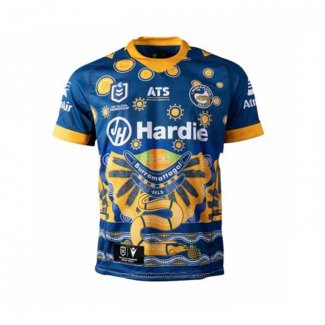 Camiseta Parramatta Eels Rugby 2025 Indigena
