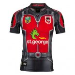 Camiseta St. George Illawarra Dragons Ant Man Marvel Rugby 2017 Gris Rojo