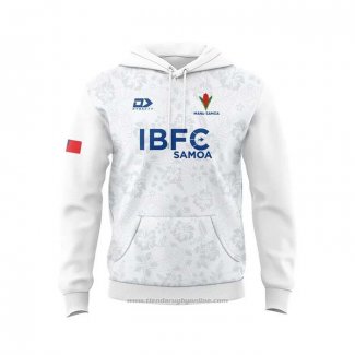 Sudaderas con Capucha Samoa Rugby Blanco