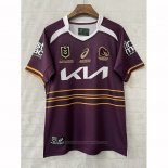 Camiseta Brisbane Broncos Rugby 2025 Local