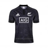 Camiseta Nueva Zelandia All Blacks 7s Rugby 2017 Segunda