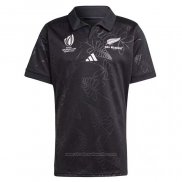 Camiseta Nueva Zelandia All Blacks Rugby 2023 World Cup Local