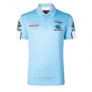 Camiseta Polo Cronulla Sutherland Sharks Rugby 2026 Azul