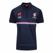 Camiseta Polo Francia Rugby 2023 World Cup Local