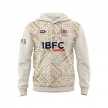 Sudaderas con Capucha Samoa Rugby Crema