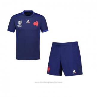 Camiseta Ninos Kit Francia Rugby 2023 World Cup Local