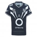 Camiseta Nueva Zelandia Warriors Rugby 2025 Entrenamiento Negro