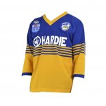 Camiseta Parramatta Eels Mangas Larga Rugby 1986 Retro