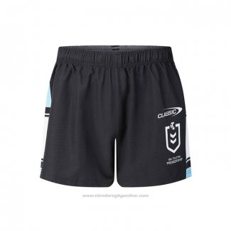 Pantalones Cortos Cronulla Sutherland Sharks Rugby 2026 Negro