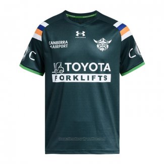 Camiseta Canberra Raiders Rugby 2026 Entrenamiento Verde