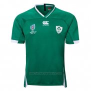 Copa del Mundo de Rugby 2019 Jersey de algodón Camiseta gráfica YINTE Irlanda Hombres de Rugby Jerseys Regalo para un Amigo Away-S y Fuera de casa Formación Competencia Jersey 