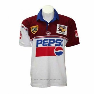 Camiseta Manly Warringah Sea Eagles Rugby 1996 Retro