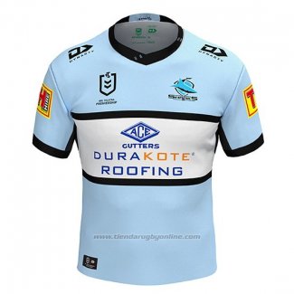Camiseta Cronulla Sutherland Sharks Rugby 2020 Local