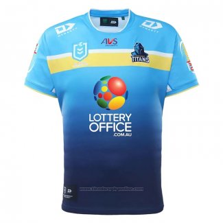 Camiseta Gold Coast Titans Rugby 2024 Local