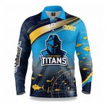 Camiseta NRL Gold Coast Titans Rugby 2022 Fish Finder