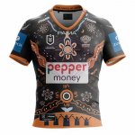 Camiseta Wests Tigers Rugby 2025 Indigena