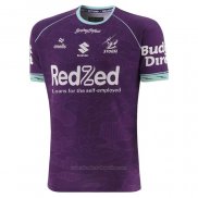 Camiseta Melbourne Storm Rugby 2026 Entrenamiento Violeta
