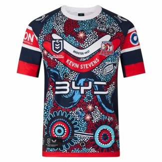 Camiseta Sydney Roosters Rugby 2025 Indigena