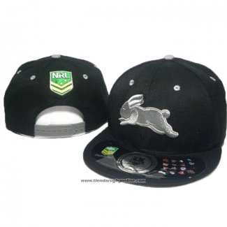 NRL Snapback Gorra South Sydney Rabbitohs Negro