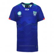 Camiseta Nueva Zelandia Warriors Rugby 2024 Entrenamiento Azul