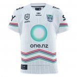 Camiseta Nueva Zelandia Warriors Rugby 2025 Indigena Blanco