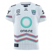 Camiseta Nueva Zelandia Warriors Rugby 2025 Indigena Blanco