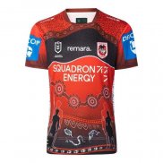 Camiseta St George Illawarra Dragons Rugby 2025 Indigena