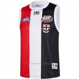 Camiseta St Kilda Saints AFL 2019 Rojo Blanco Negro