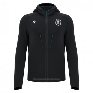 Sudaderas con Capucha Gales Rugby 2026 Negro