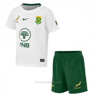 Camiseta Ninos Sudafrica Rugby 2025 Segunda
