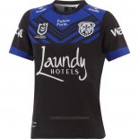 Camiseta Canterbury Bankstown Bulldogs Rugby 2026 Segunda Negro