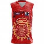 Camiseta Gold Coast Suns AFL 2023 Indigena