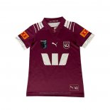 Camiseta Ninos Queensland Maroons Rugby 2025 Local