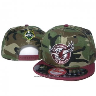 NRL Snapback Gorra Manly Warringah Sea Eagles Camuflaje